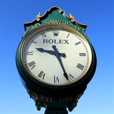 golf courses with rolex clocks|rolex golf course clock price.